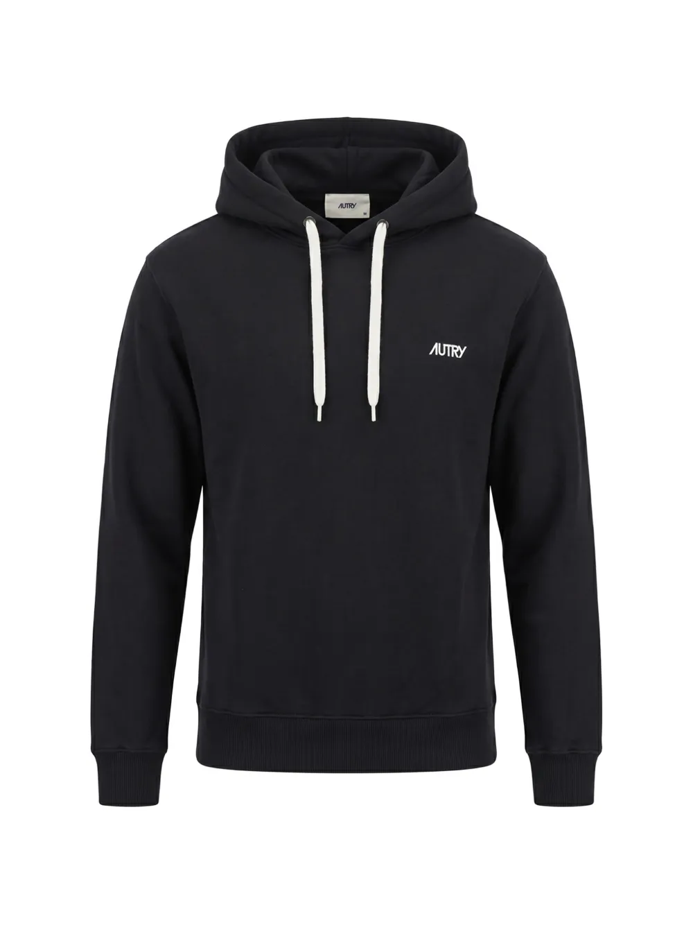 Autry logo-print drawstring hoodie - Nero