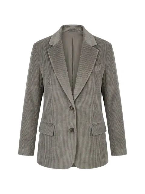 Brunello Cucinelli corduroy single-breasted blazer