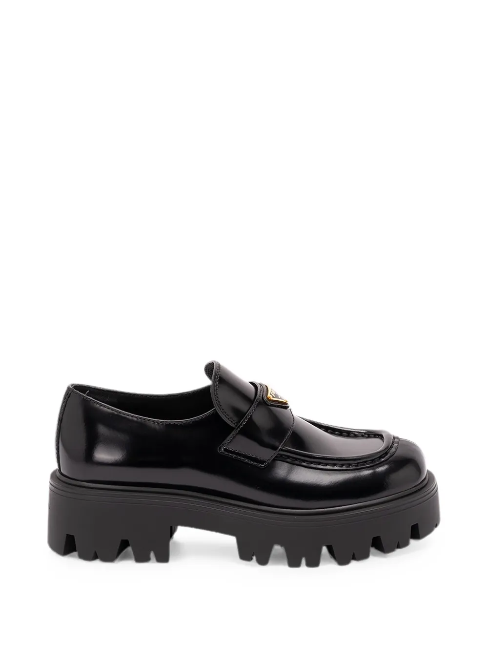 Prada chunky-sole loafers - Schwarz