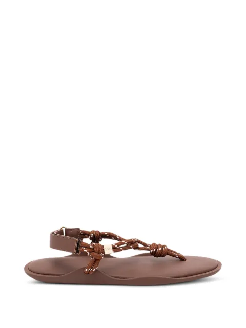 Flòwze knotted-detail  sandals