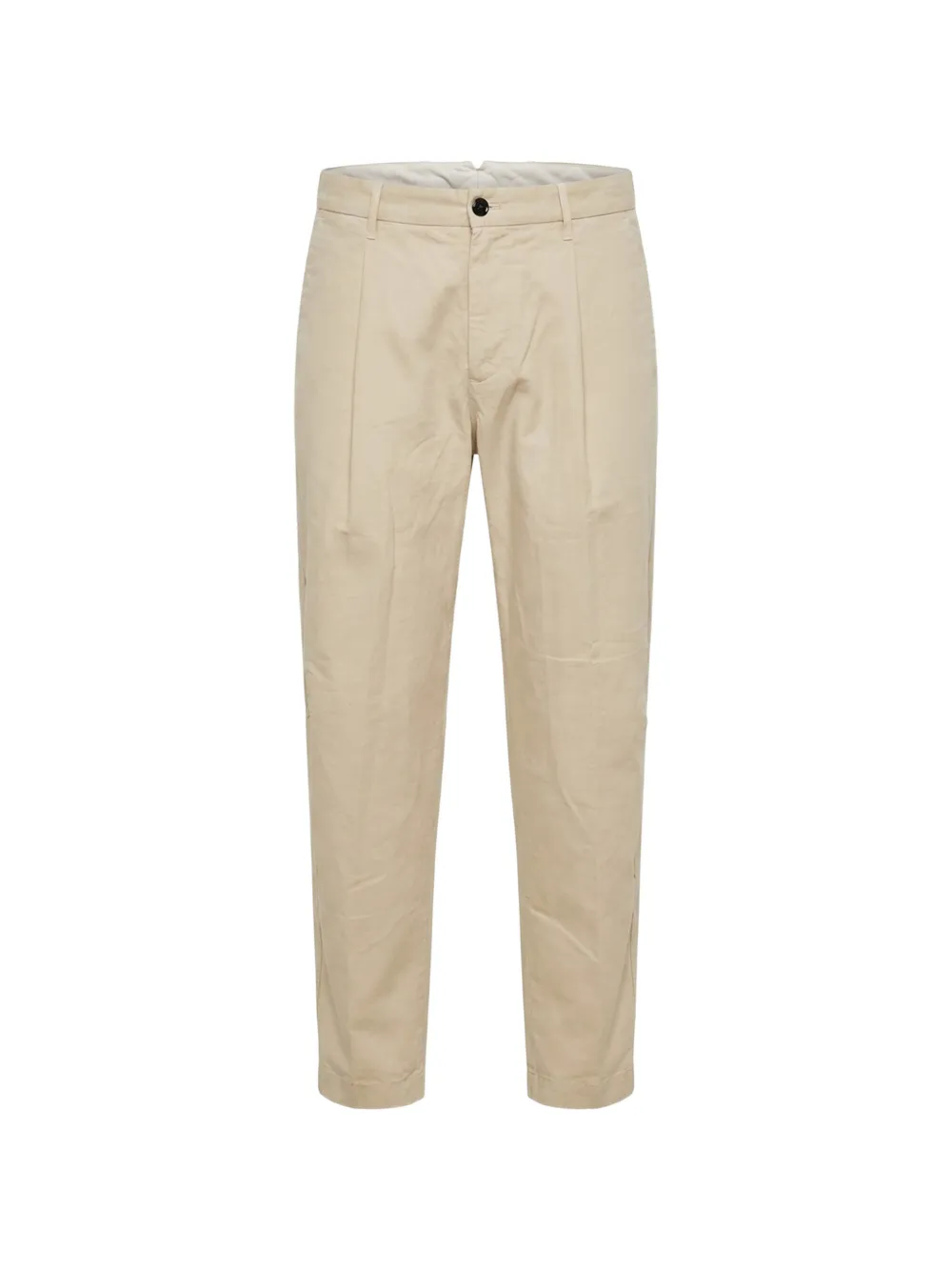 Nine In The Morning panelled pleated trousers - Toni neutri