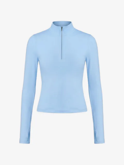 Splits59 Tess Rigor half-zip long-sleeve T-shirt