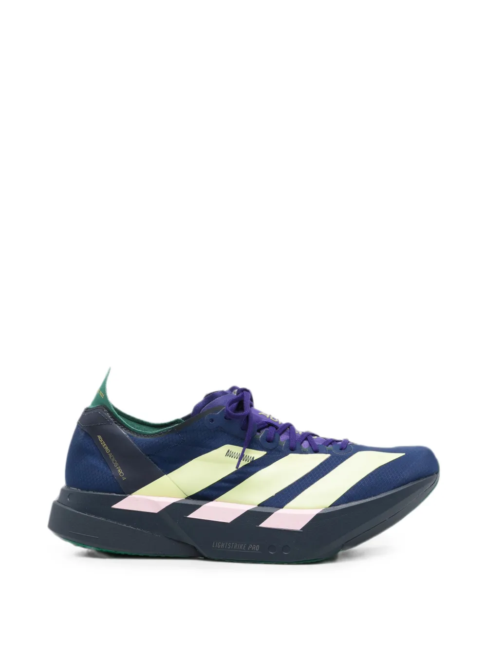 adidas Adizero Adios Pro 4 lace-up running sneakers - Blau