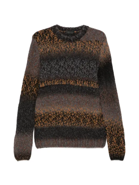 DONDUP intarsia-knit crew-neck sweater