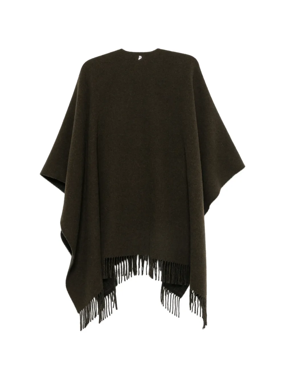 DONDUP Cape met rits Groen