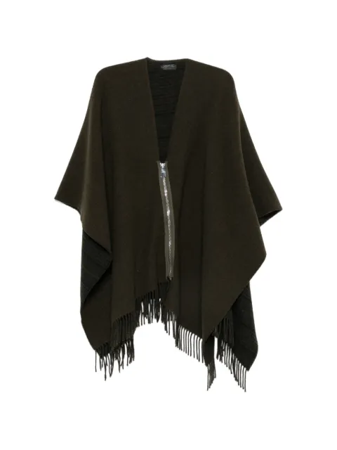 DONDUP zip-up cape
