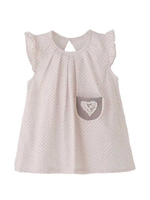 BANBLU heart-patch dress