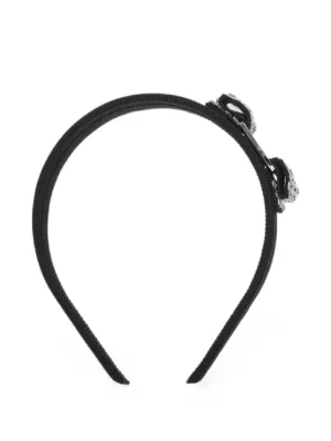 Ferragamo ヴァラリボン ヘアバンド | ブラック | FARFETCH JP