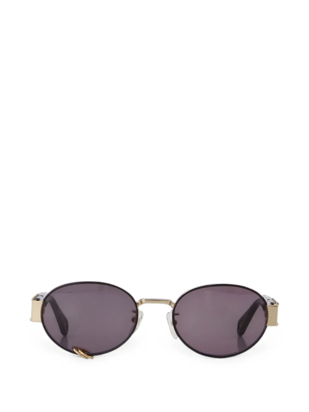 Zadig&Voltaire ZV26W3 studded oval-frame sunglasses - Nero