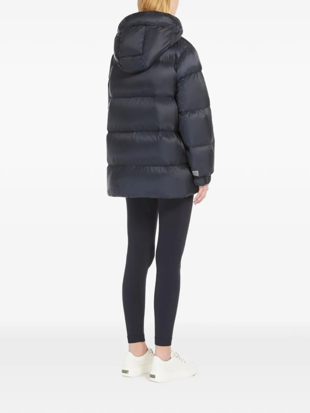 Max Mara Waterafstotend donsjack Blauw