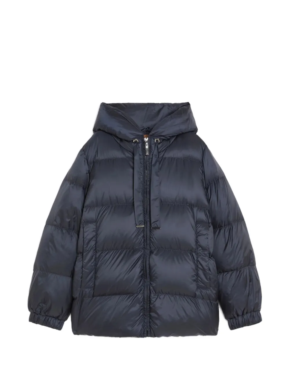 Max Mara Waterafstotend donsjack Blauw