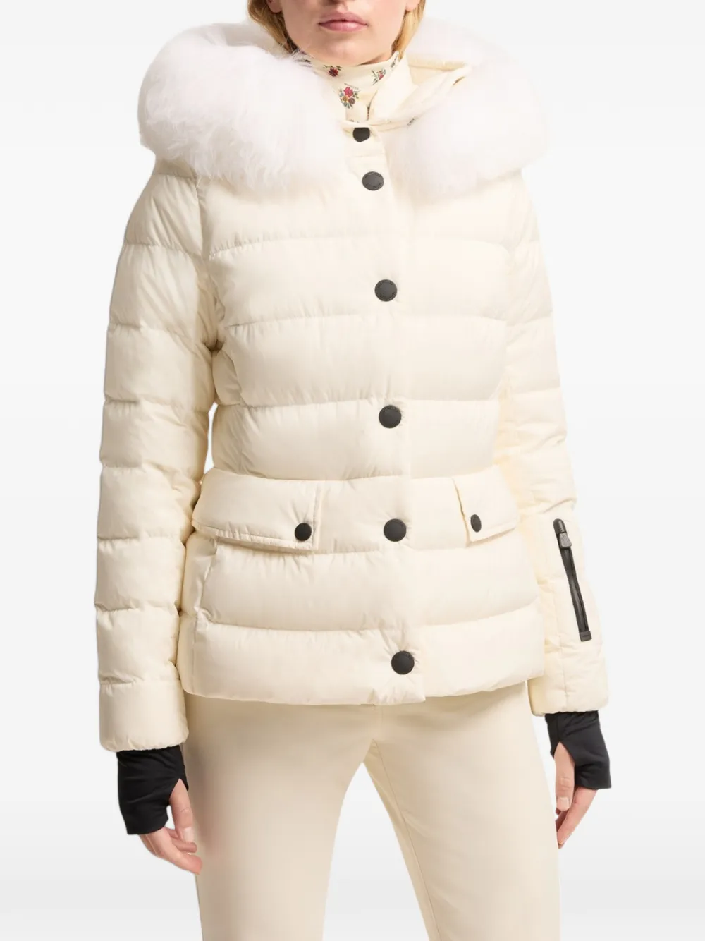 Moncler Grenoble ski jacket Wit