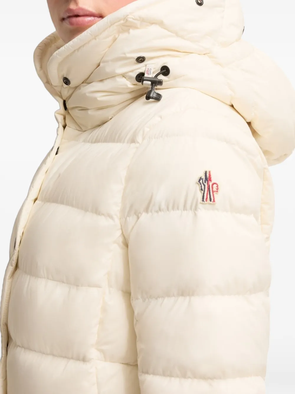 Moncler Grenoble ski jacket Wit