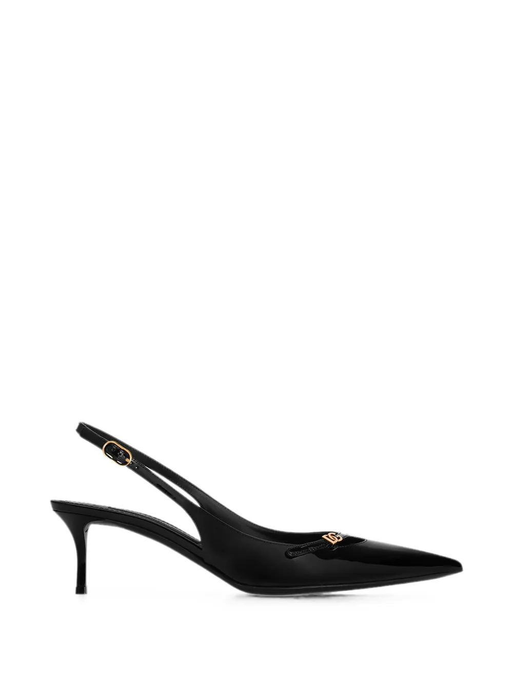 Dolce & Gabbana Pumps aus Lackleder - Schwarz