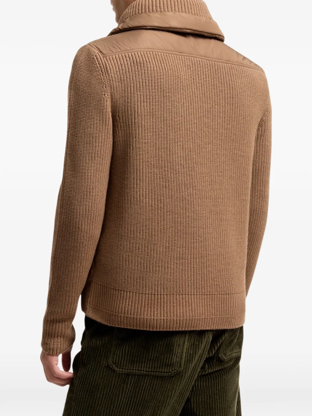 Moncler Grenoble Gewatteerd jack Bruin