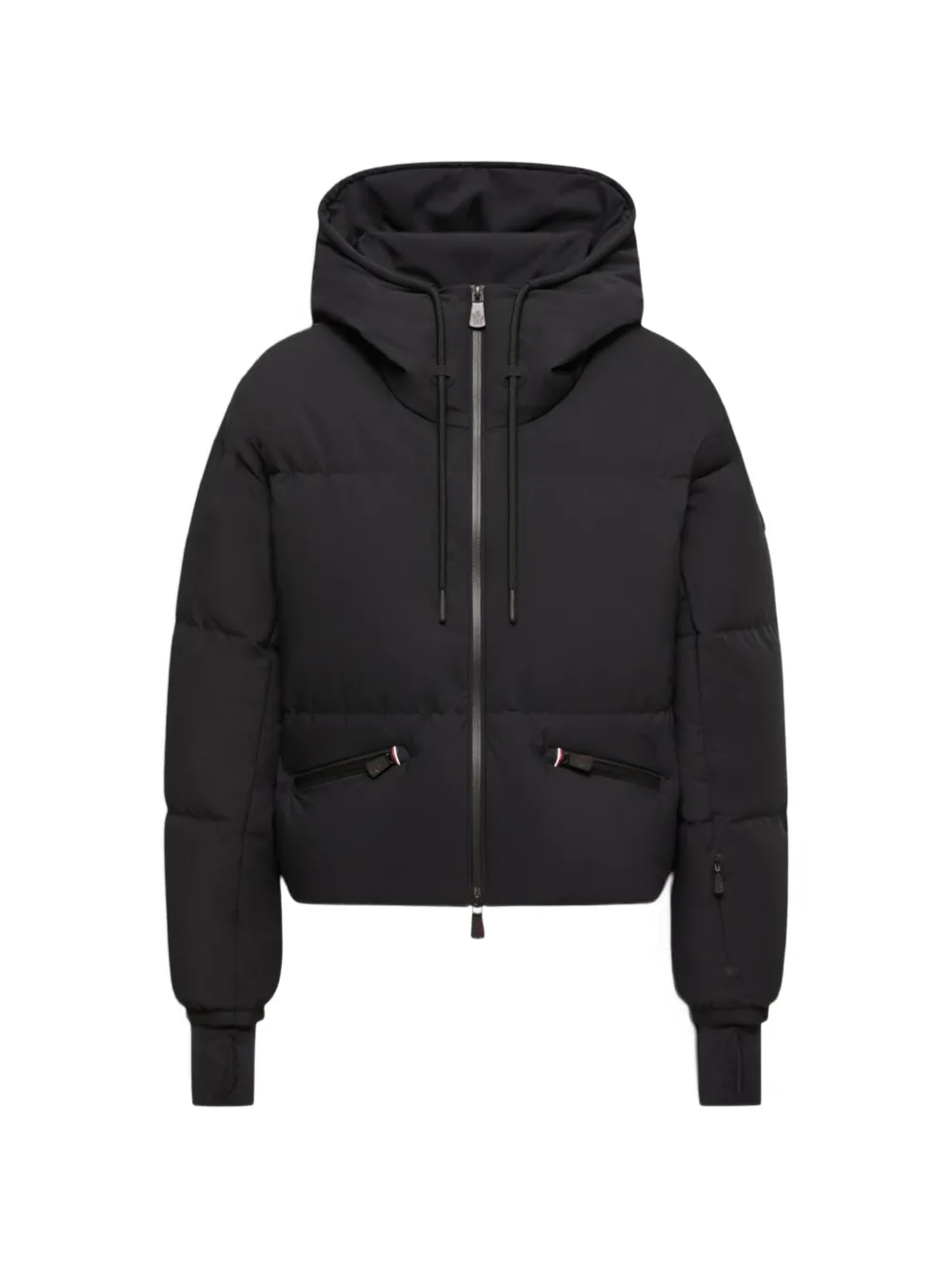 Moncler Grenoble quilted hooded coat