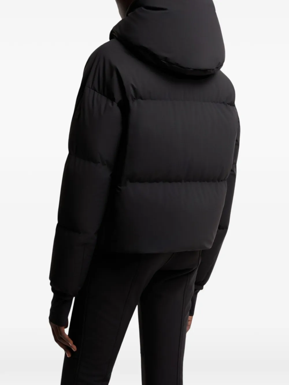Moncler Grenoble Gewatteerde jas Zwart