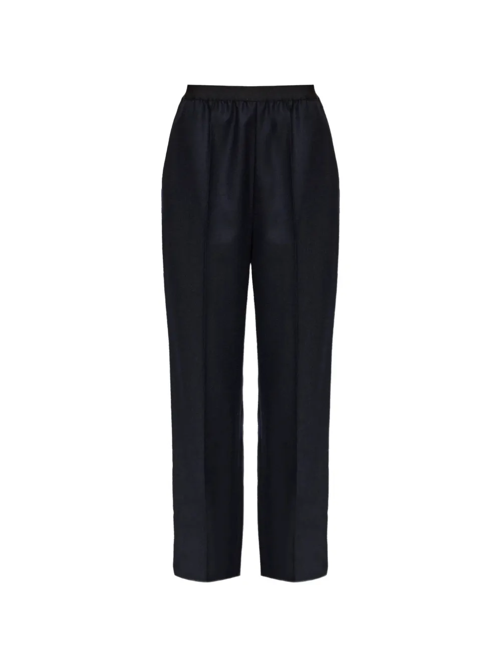 Maison Margiela virgin-wool pleated trousers - Blu