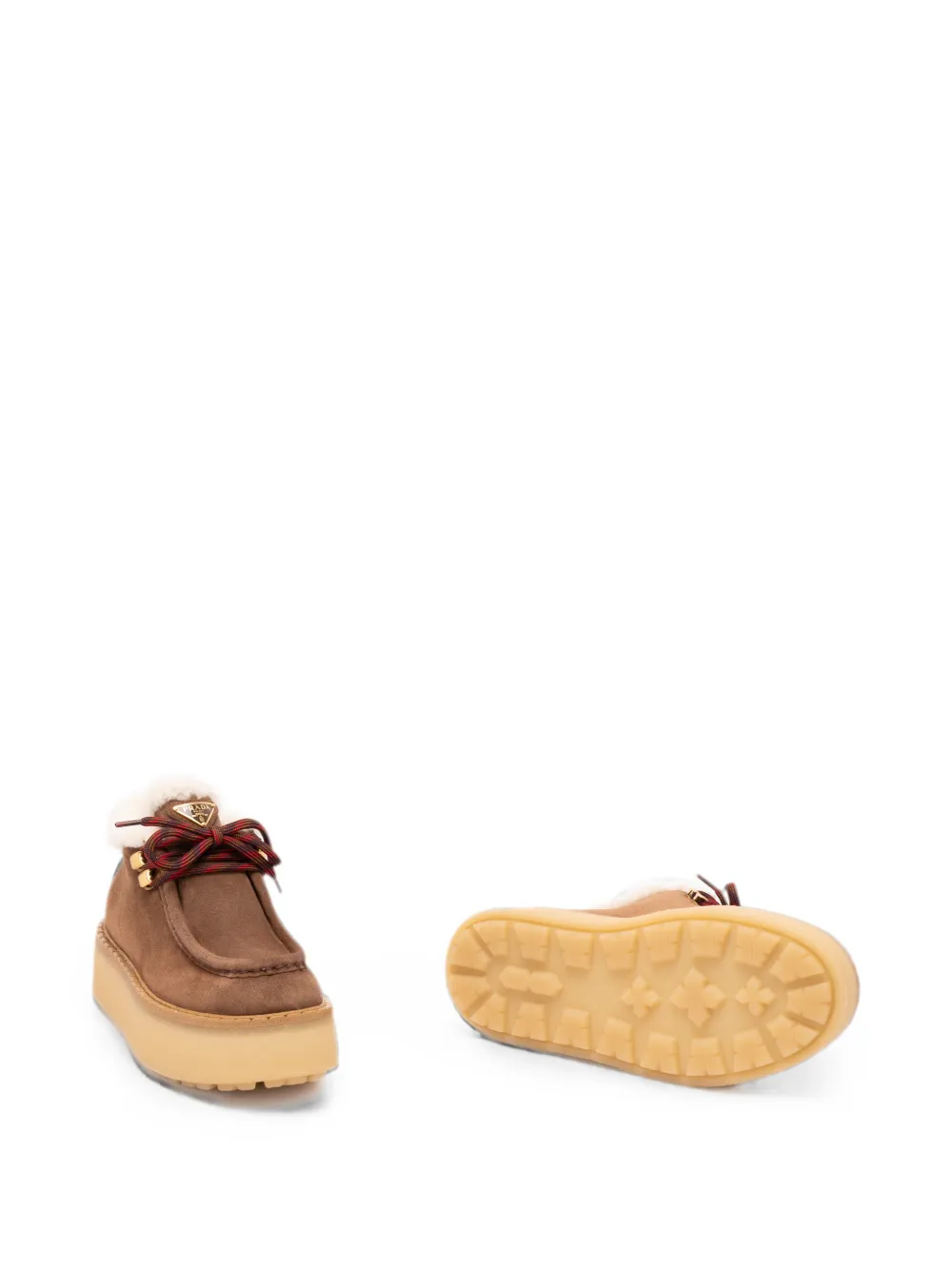 Prada round-toe boots Bruin