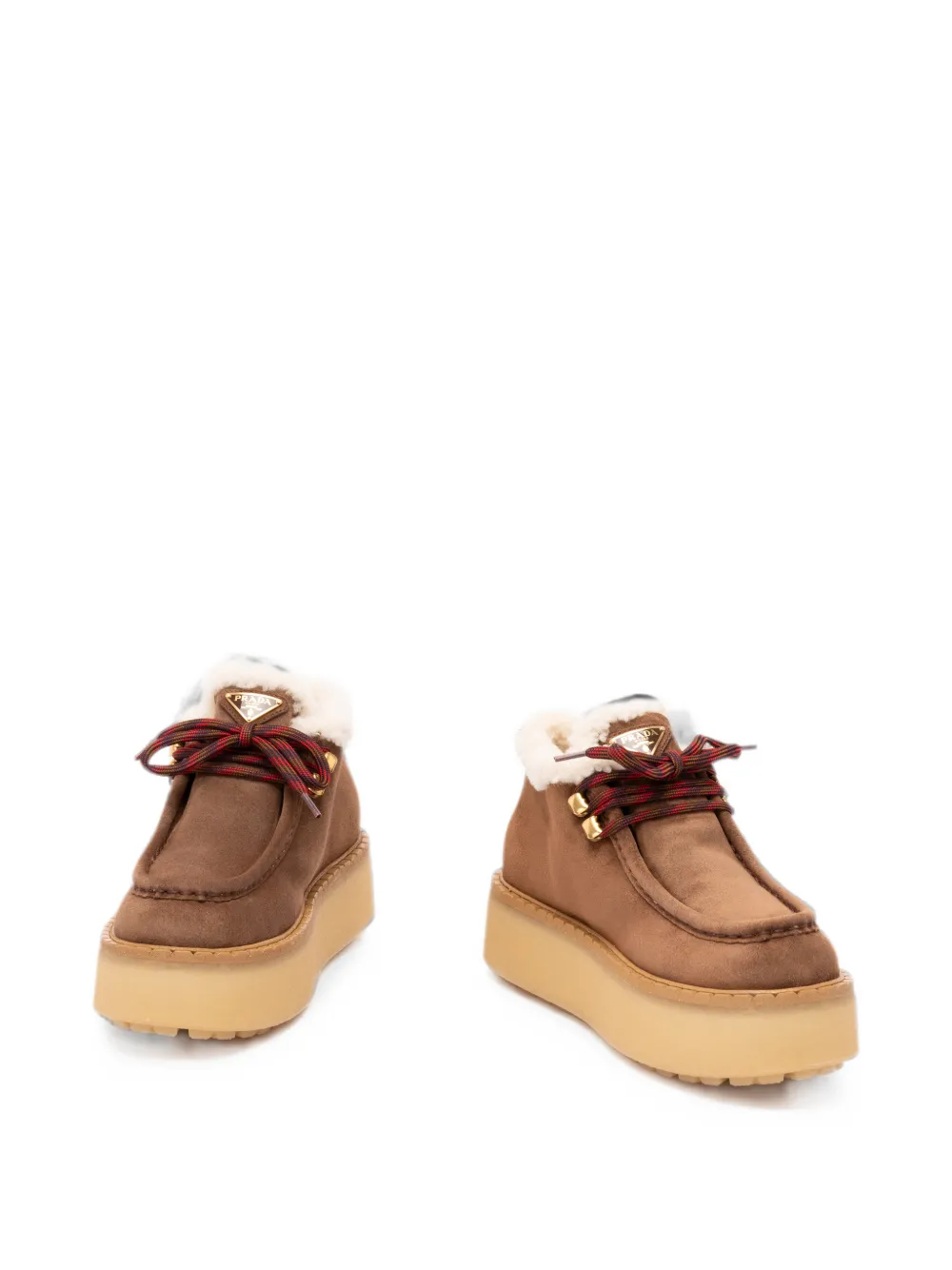 Prada round-toe boots Bruin