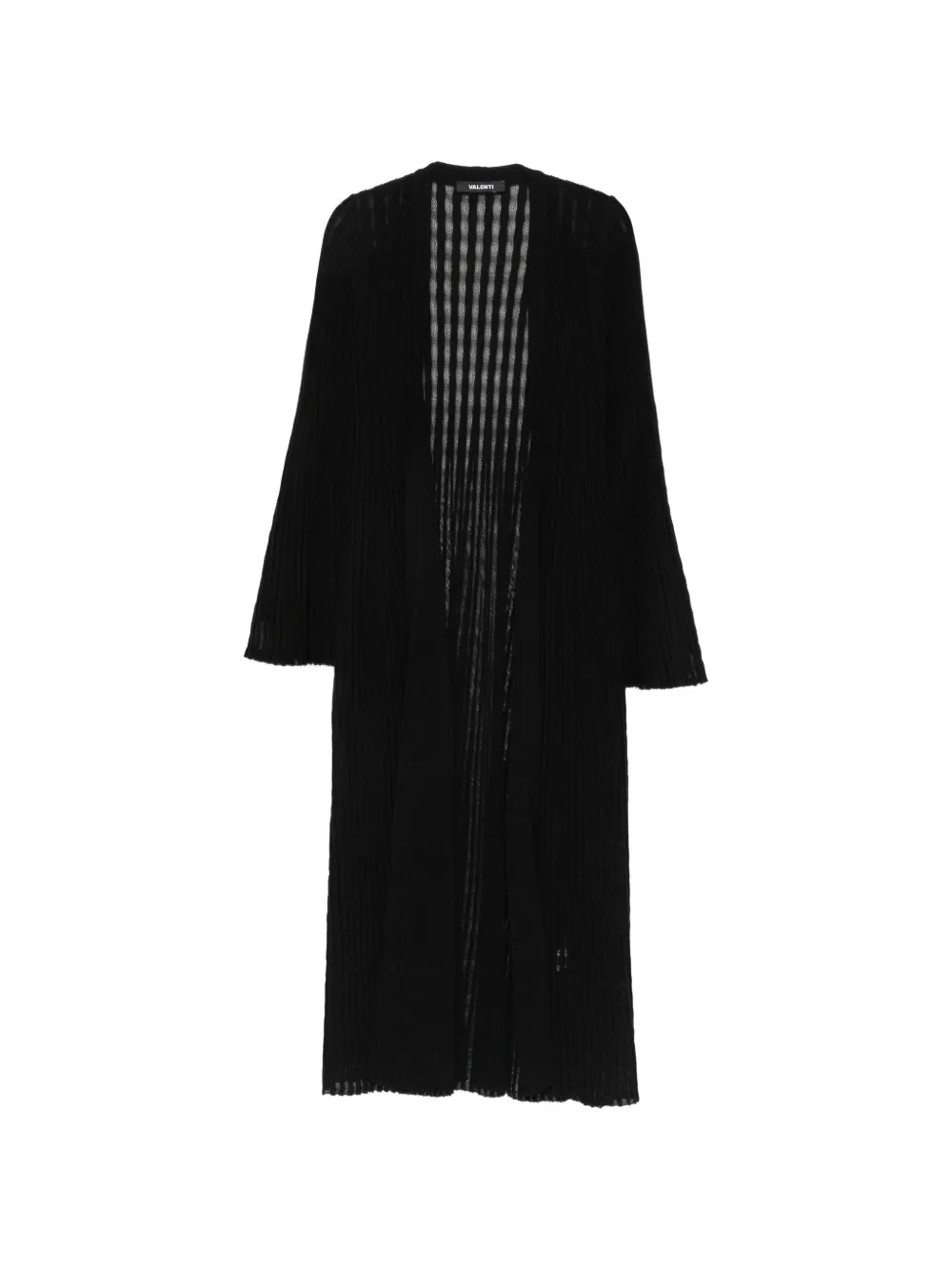 Antonino Valenti Gerippter Maiorca Cardigan - Schwarz