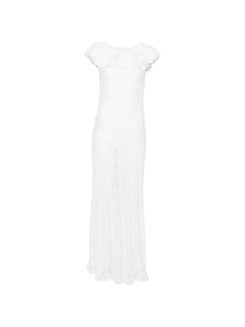 Antonino Valenti off-shoulder ruffled maxi dress