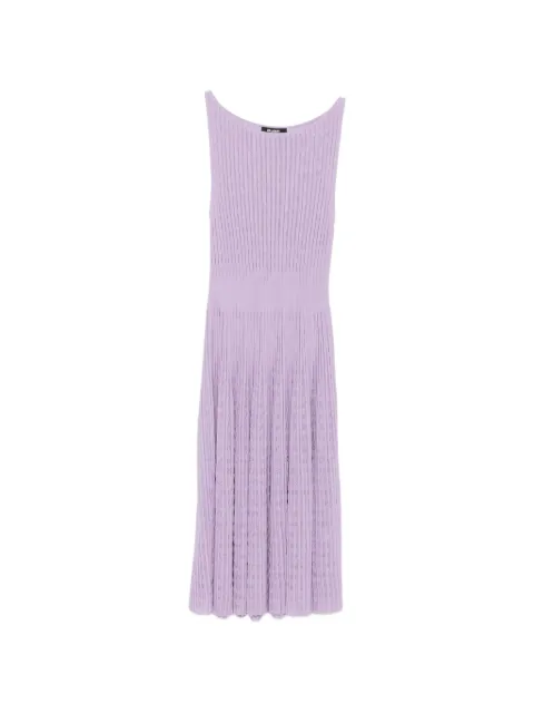 Antonino Valenti ribbed-knit sleeveless midi dress