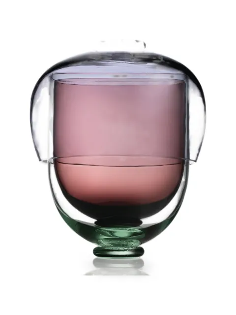 NasonMoretti Fungo stacked glasses and bowl (set of three)