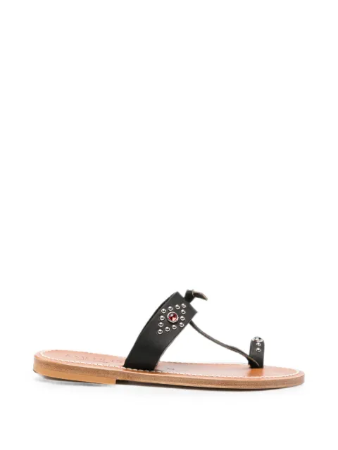K. Jacques embellished toe-strap sandals