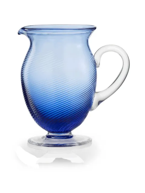NasonMoretti 3/62 ribbed glass pitcher