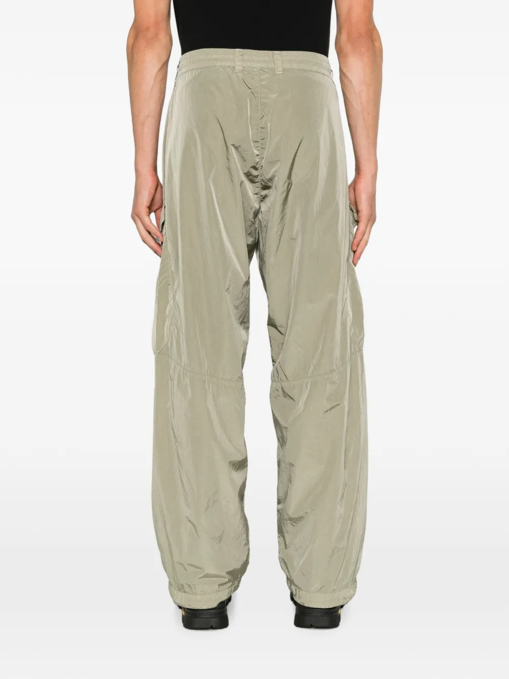 C.P. Company Cargo broek met lens-detail Groen