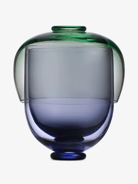 NasonMoretti verres et bol Fungo (trois pièces)