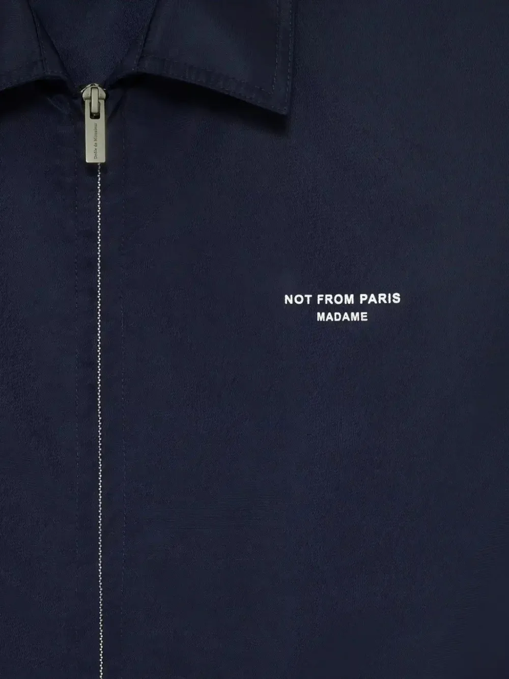 Drôle De Monsieur Jack met logoprint Blauw