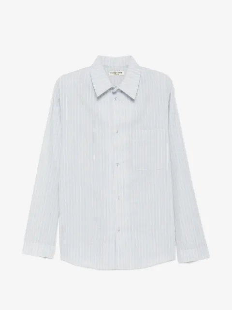 YOUNG N SANG camisa a rayas
