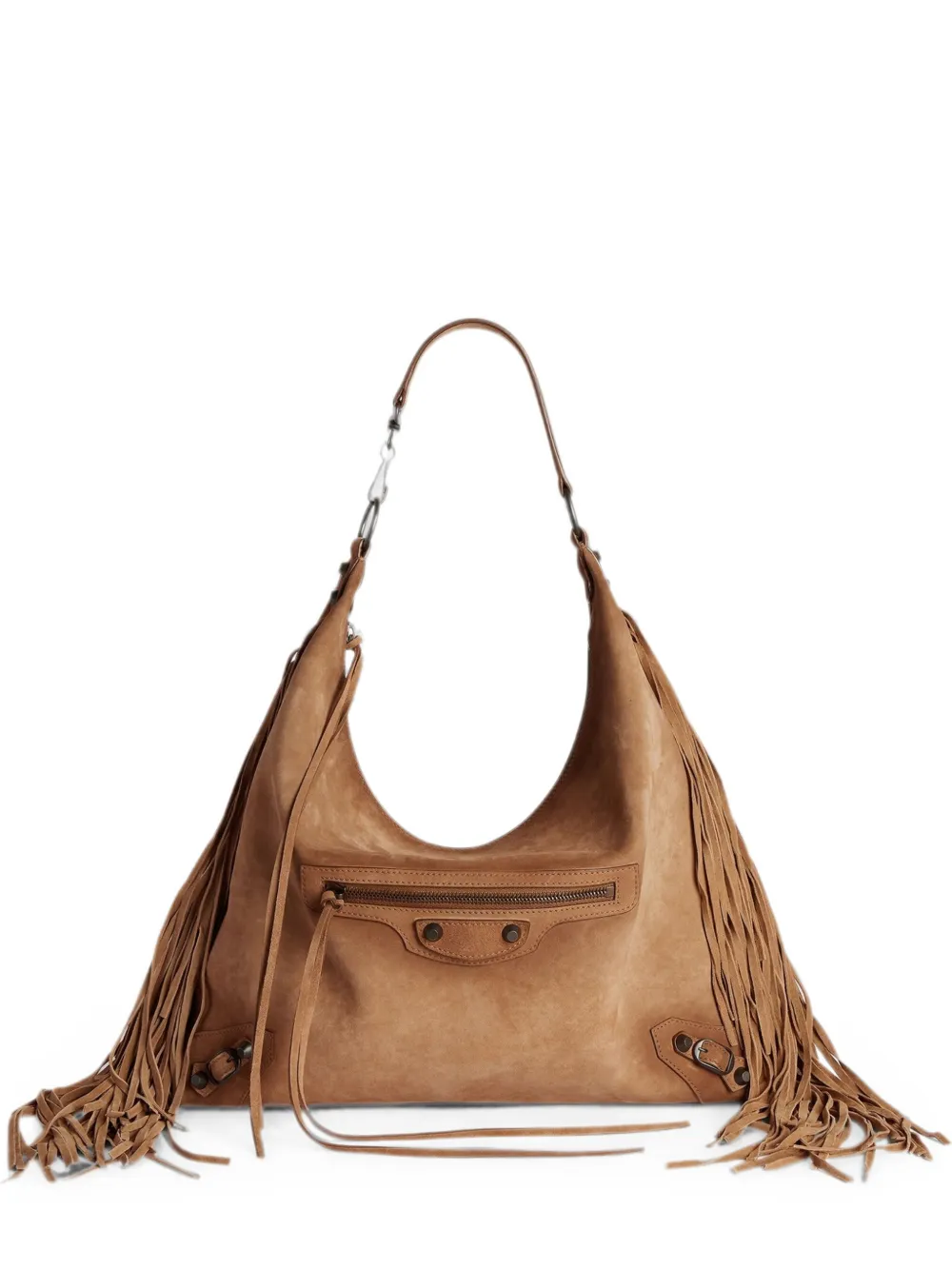 Balenciaga Le City bag medium in camel - Marrone
