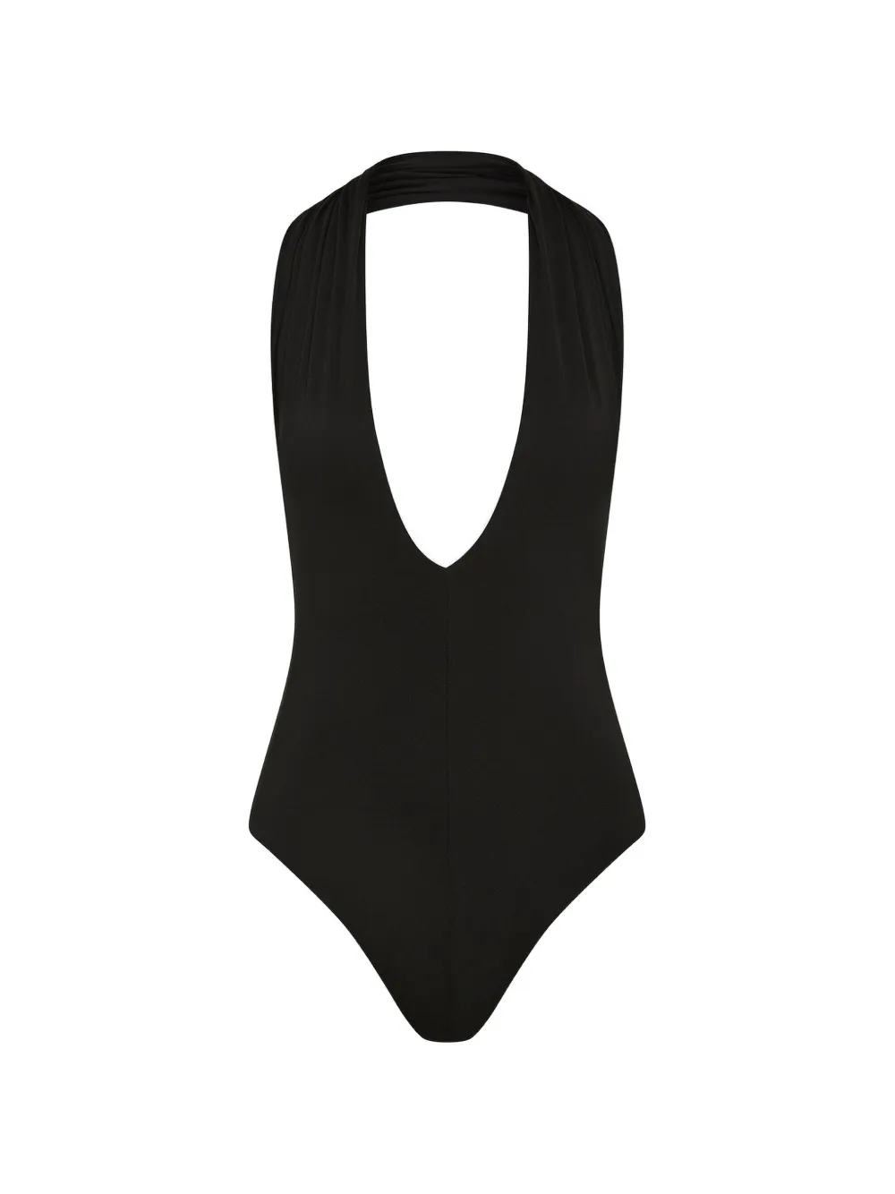 BONDI BORN Costume intero Blair con scollo profondo - Nero