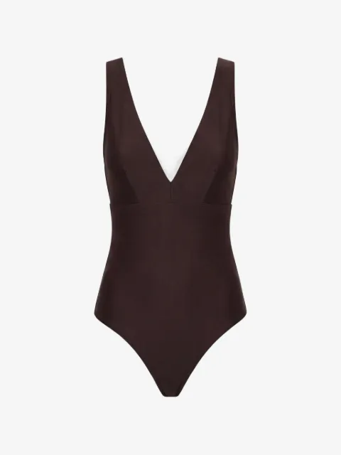 BONDI BORN Lecco V-neck swimsuit