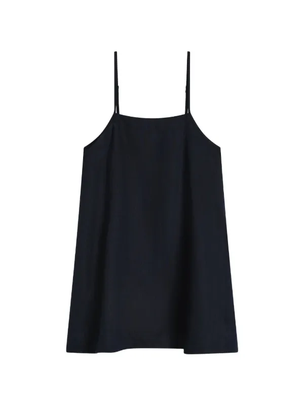 Bondi Born Leiden Flared Mini Dress in Blue