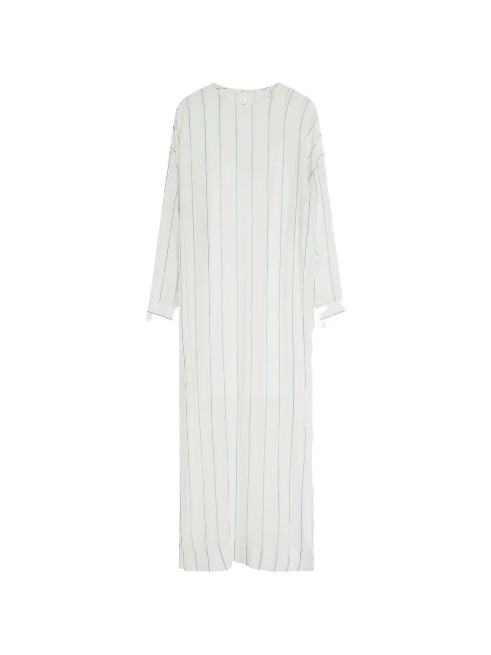 BONDI BORN Gestreiftes Capri Tunika-Maxikleid - Weiß