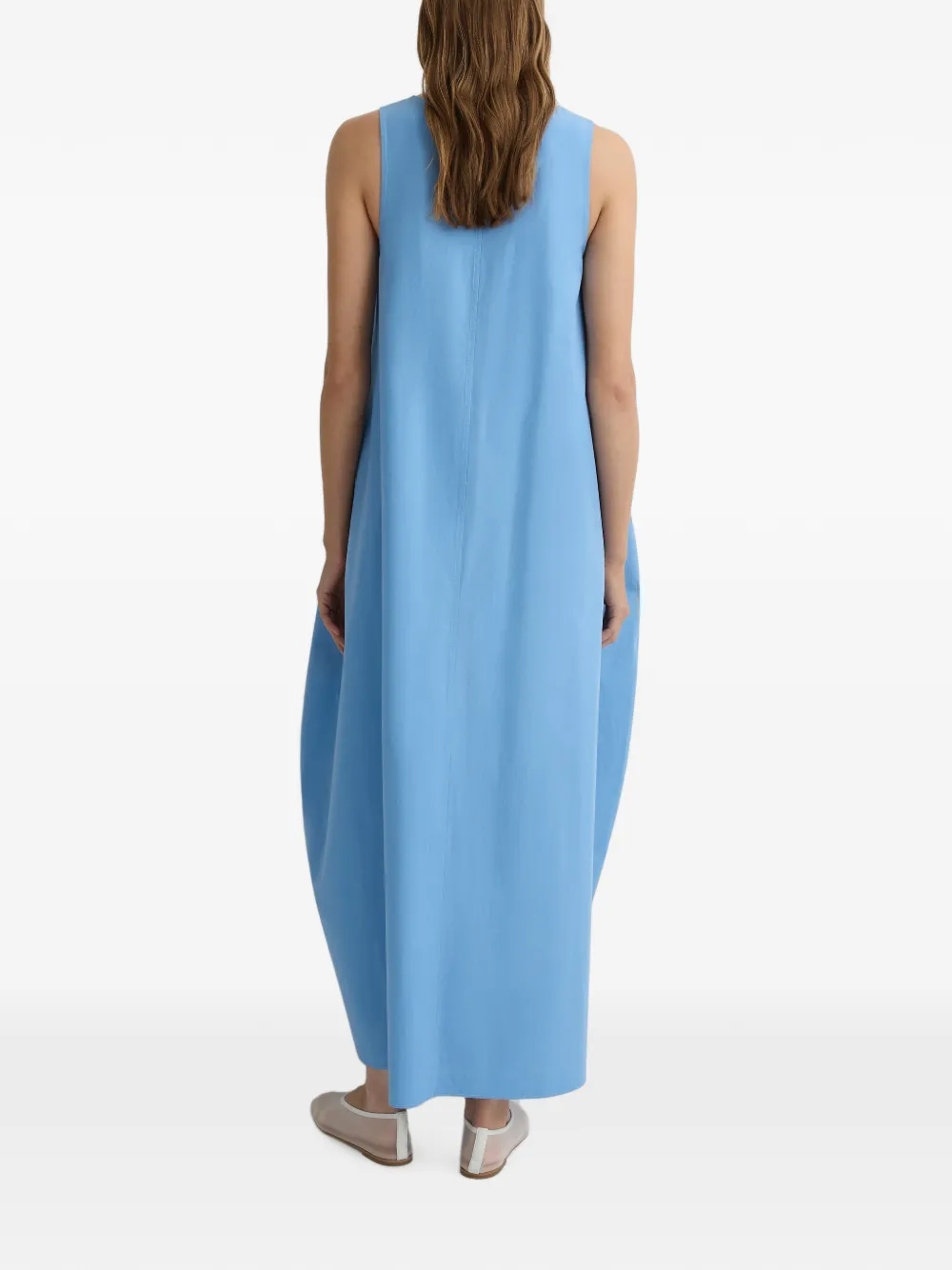 BONDI BORN Avila cocon maxi-jurk Blauw