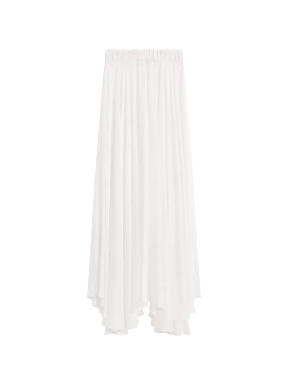 BONDI BORN Cremona flared maxi skirt - Bianco
