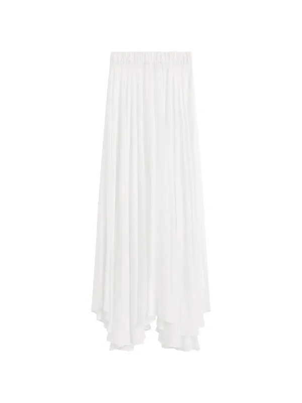 Bondi Born Cremona Flared Maxi Skirt in White