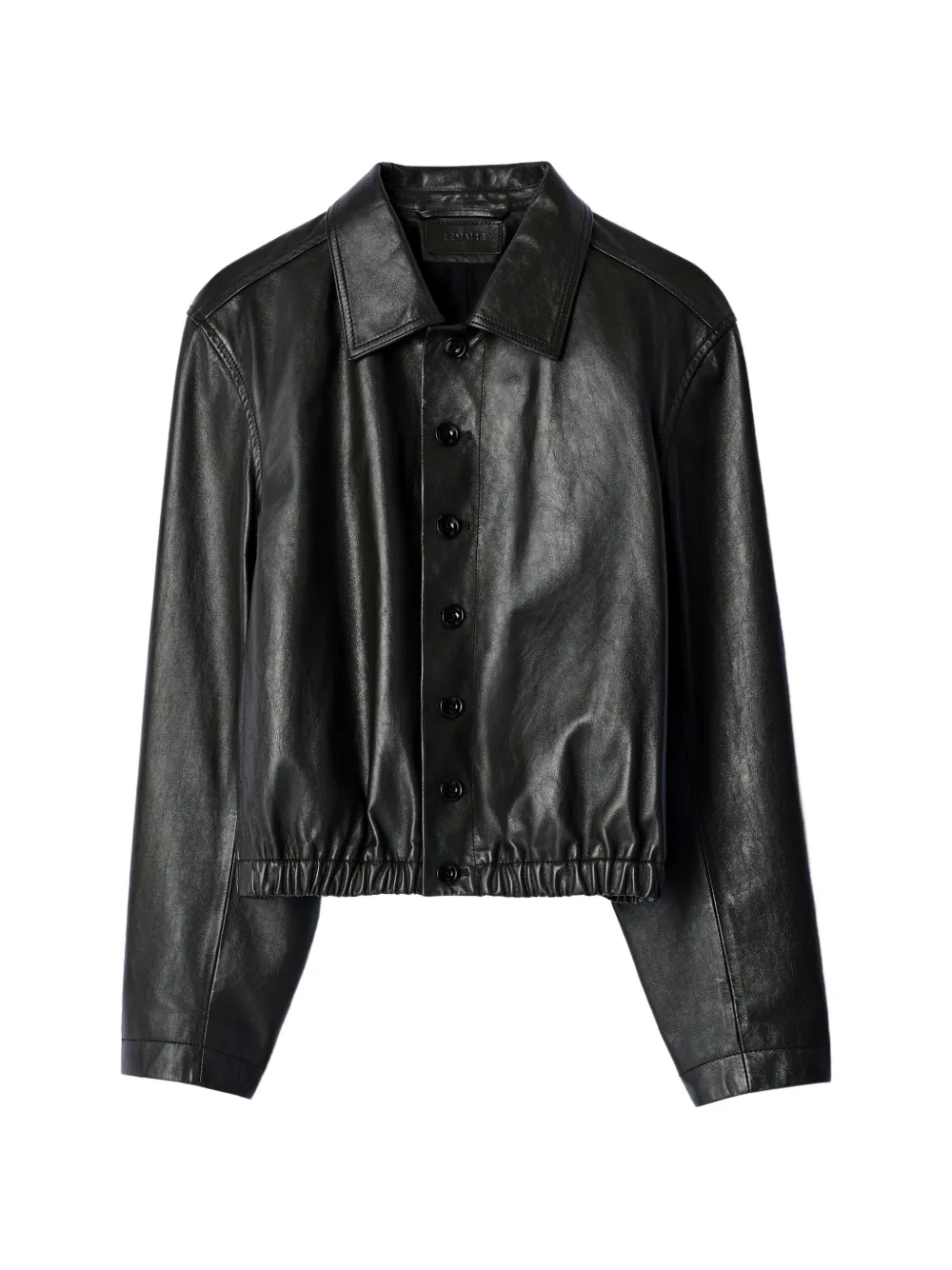 LEMAIRE soft leather blouson - Nero
