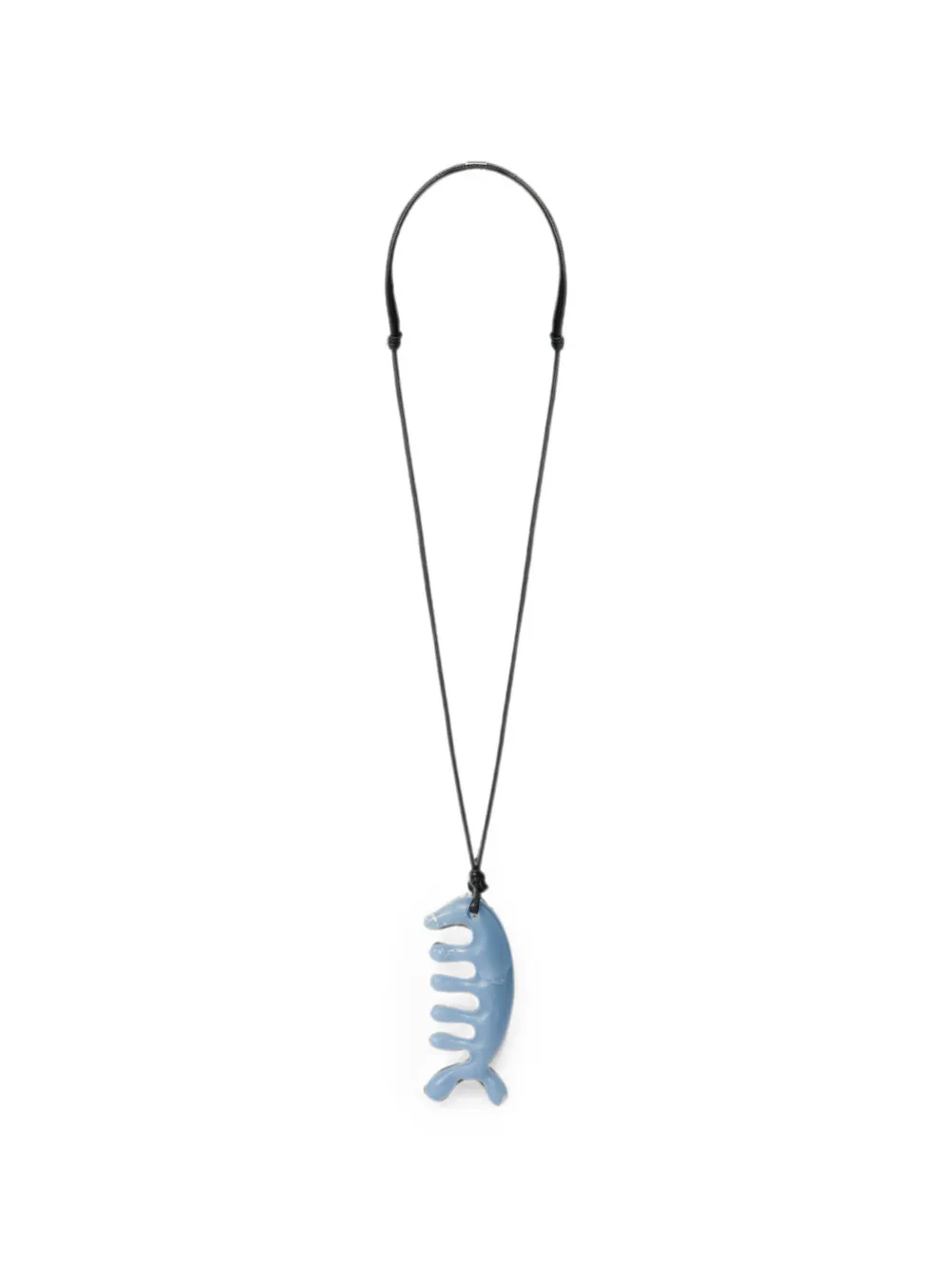 Lemaire Beluga Gua Sha Necklace In Angelite In Multi