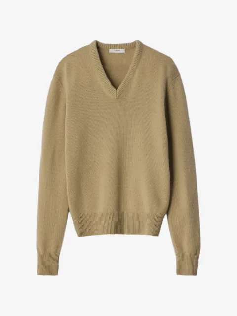 LEMAIRE V-neck sweater in cashmere