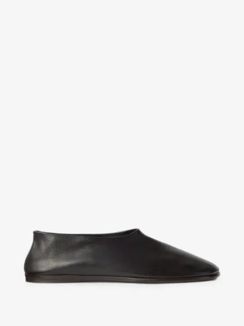 LEMAIRE glove slip-ons in shiny nappa lambskin