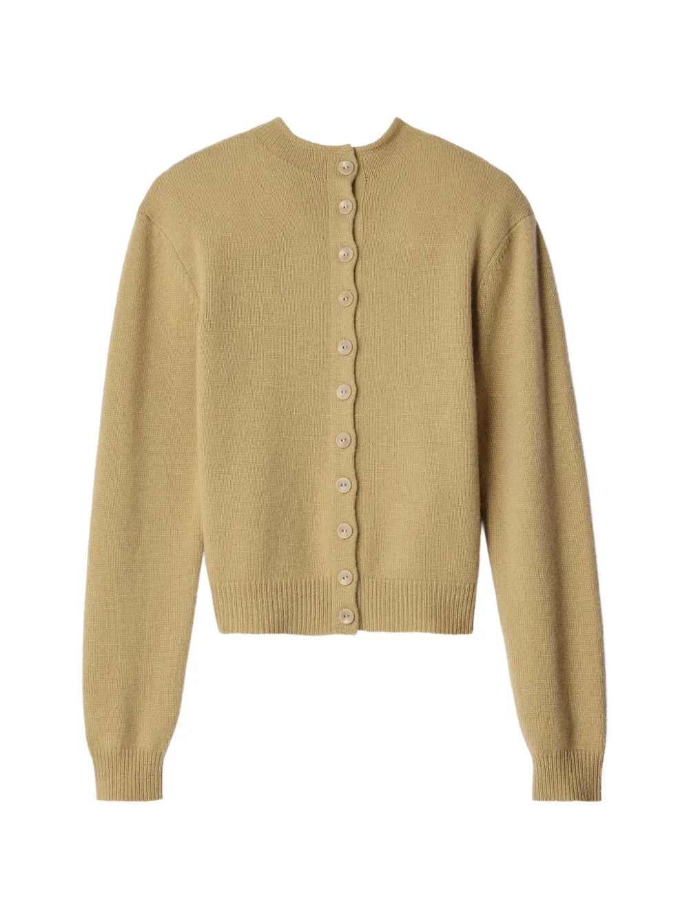 LEMAIRE reversible buttoned sweater in cashmere - Toni neutri