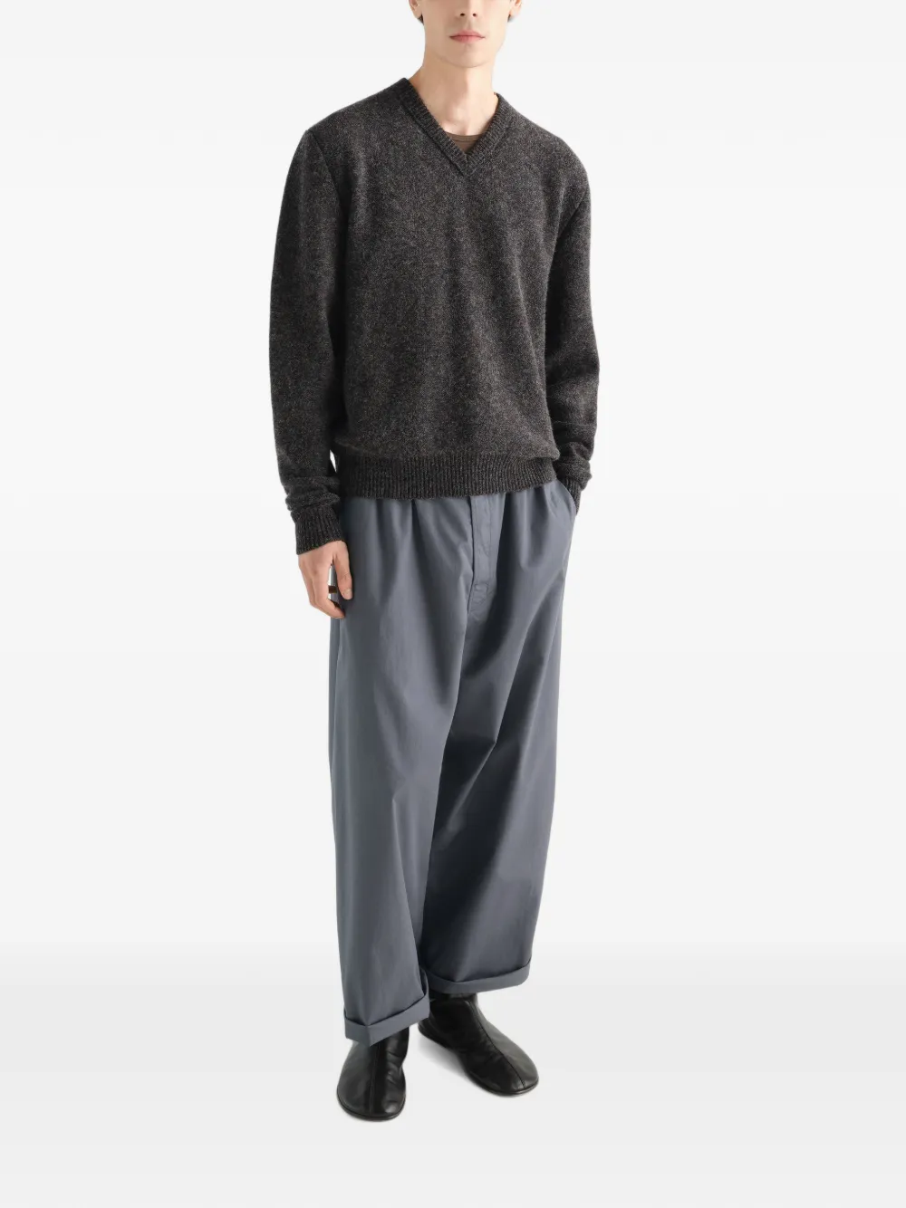 LEMAIRE Pyjamabroek van licht katoenen twill Blauw