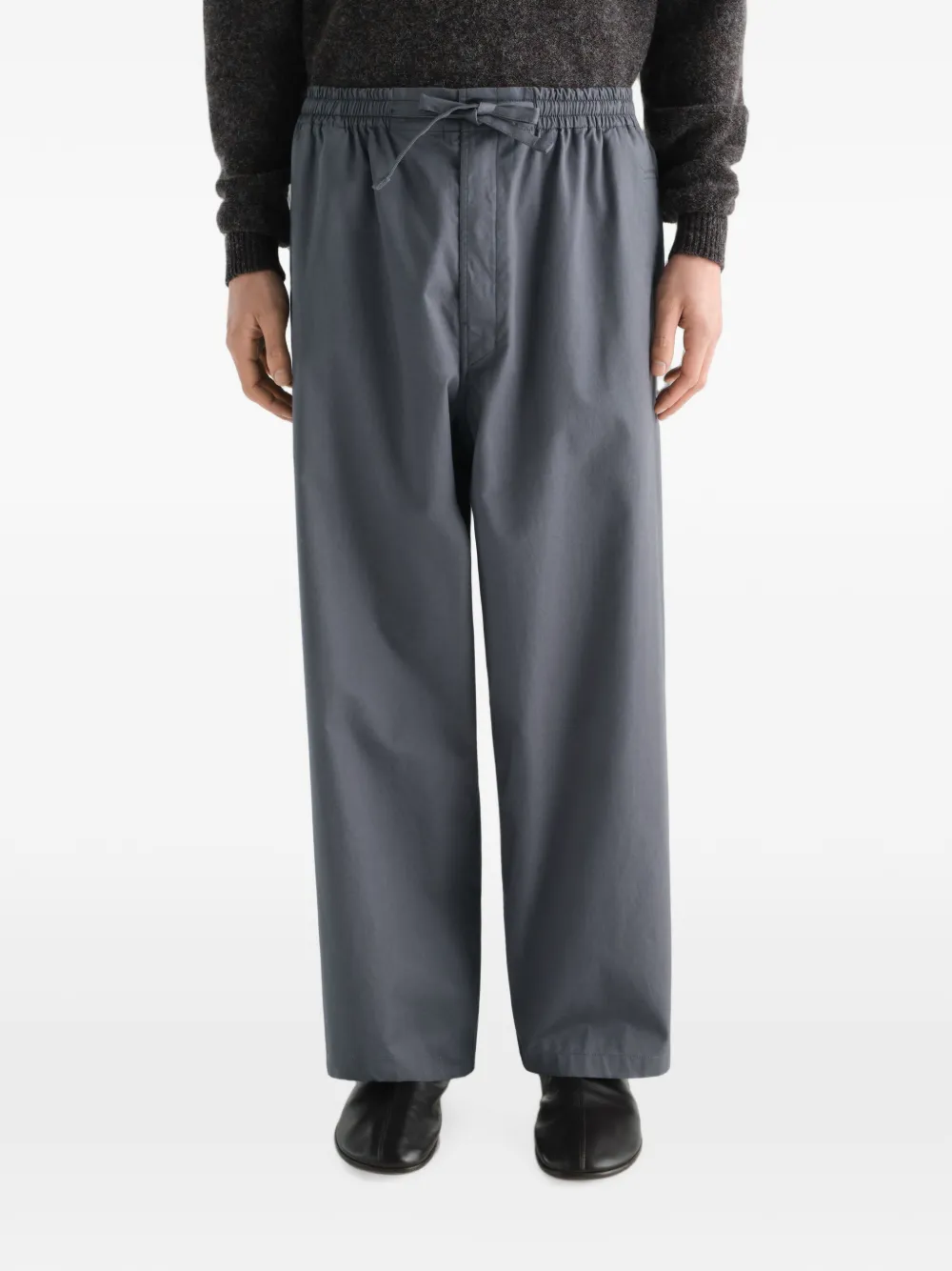 LEMAIRE Pyjamabroek van licht katoenen twill Blauw