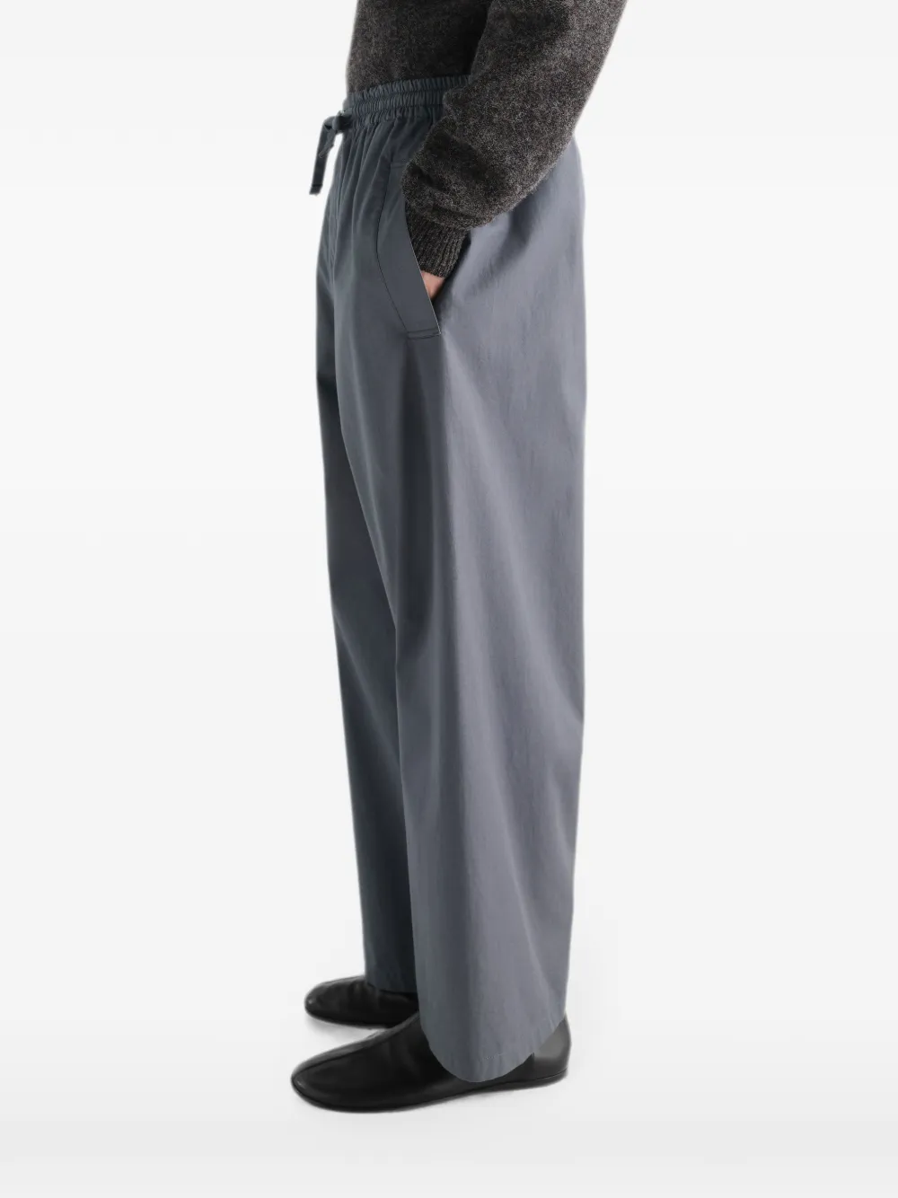 LEMAIRE Pyjamabroek van licht katoenen twill Blauw